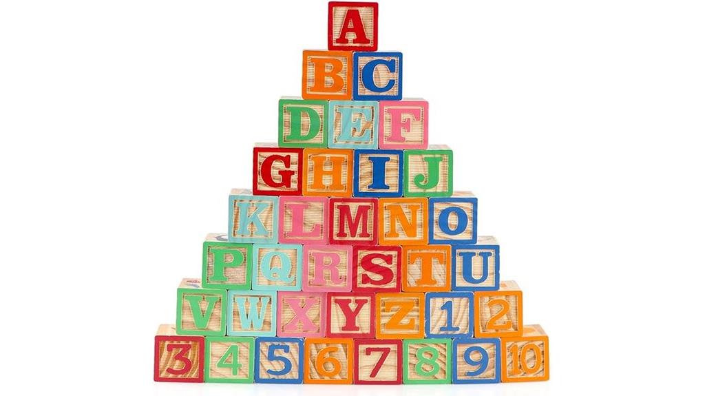wooden abc toddler blocks