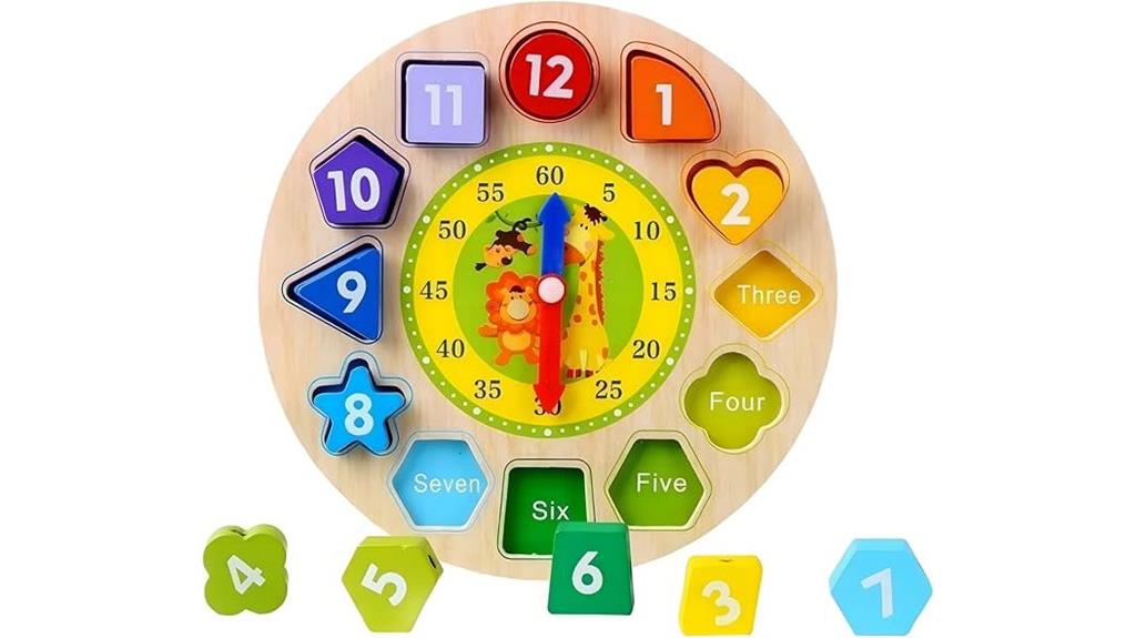 wooden montessori educational toy
