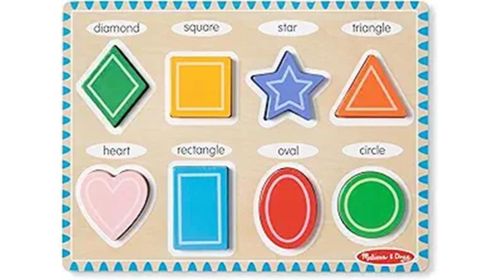 wooden shape puzzle fsc certified