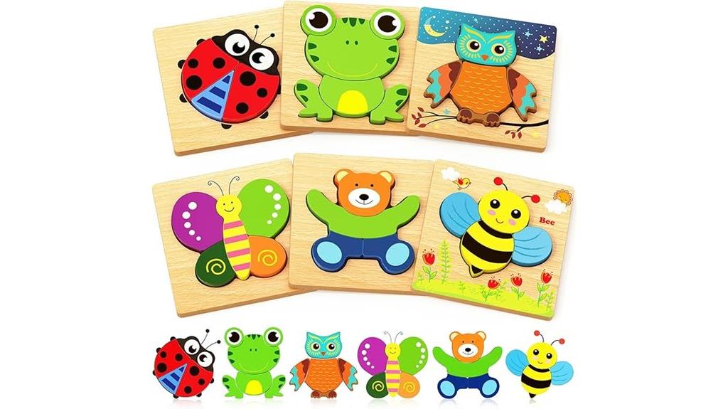 wooden toddler puzzle toys