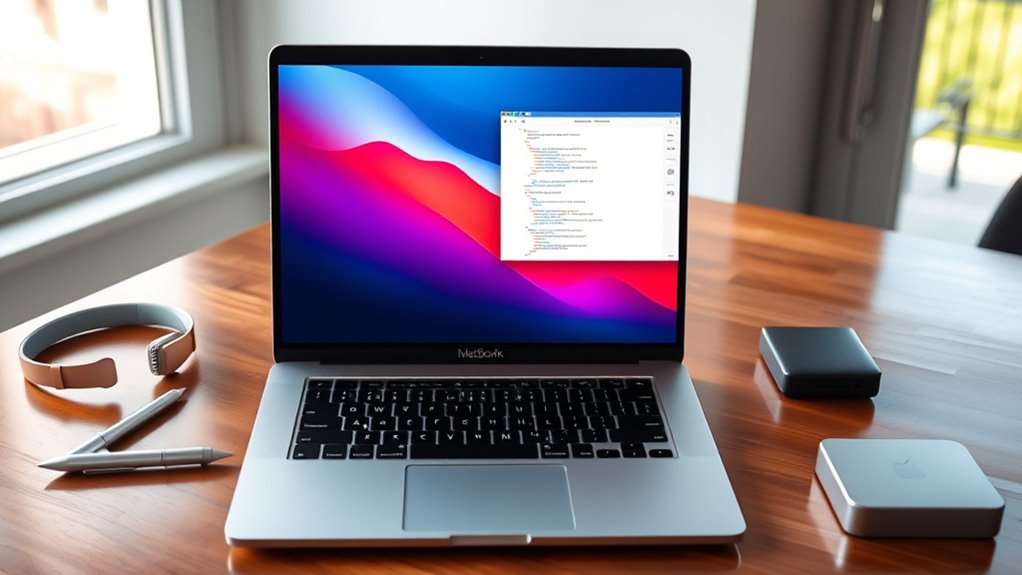 customized macbook pro setup