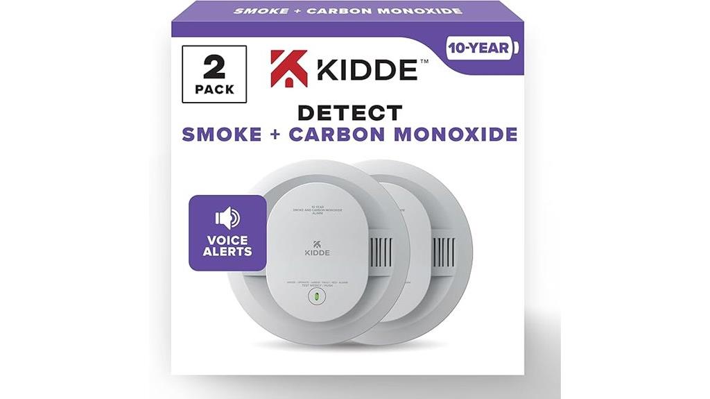 10 year battery smoke detectors