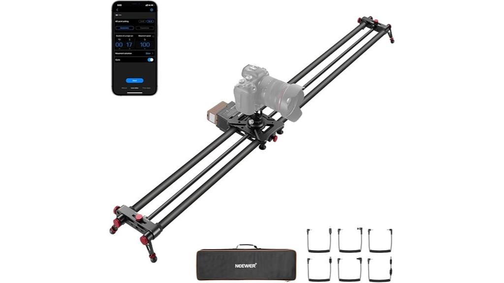 120cm motorized camera slider