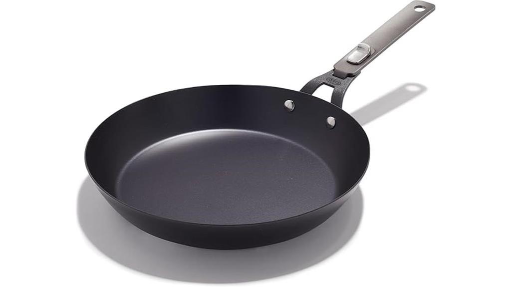12 inch carbon steel pan