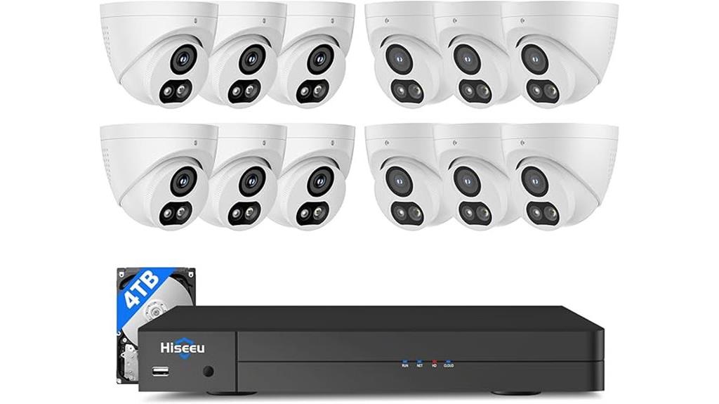 12mp nvr with 12 cameras