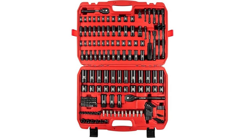 186 piece socket set