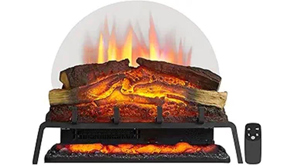 25 inch electric fireplace