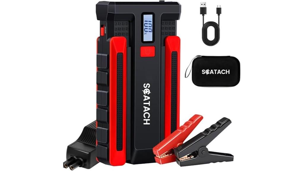 4000a car jump starter