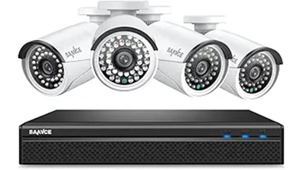 4k poe cctv system