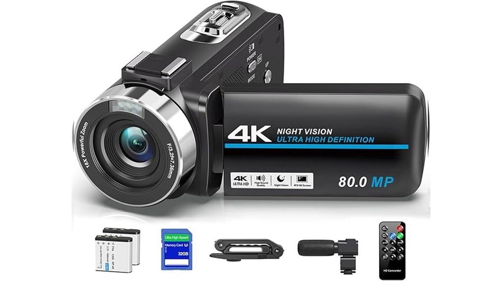 4k vlogging camera bundle