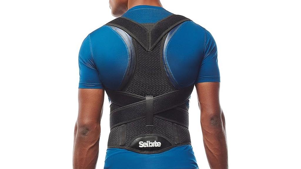 adjustable back support brace