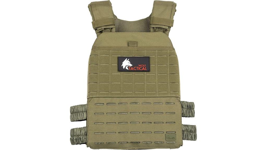 adjustable fitness weighted vest
