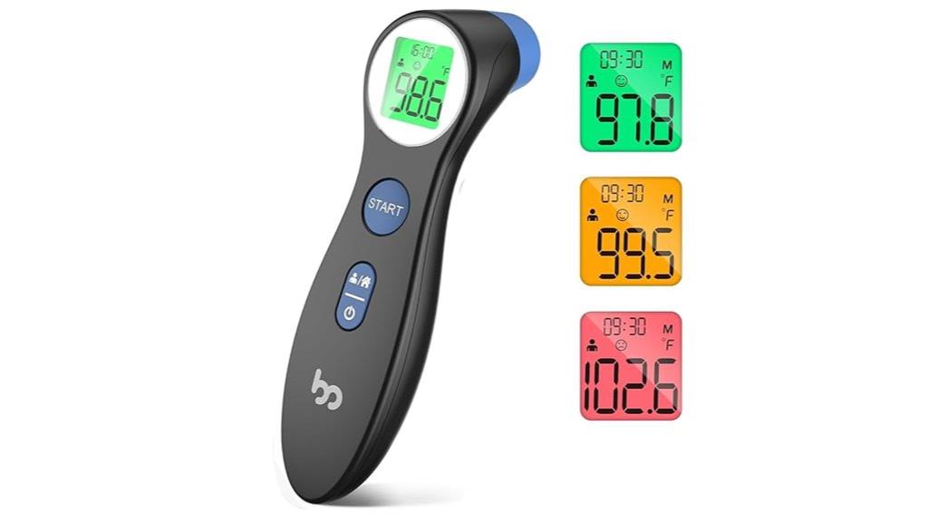 adult and child thermometers