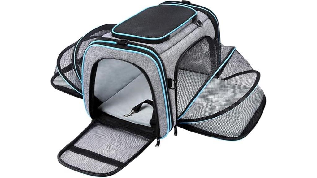 airline approved soft pet carrier