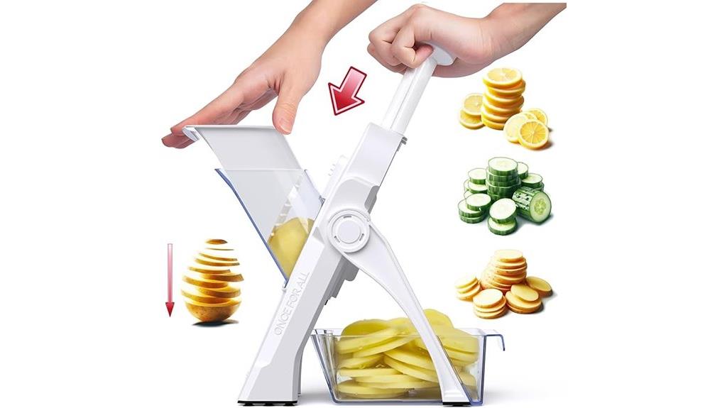 all in one vegetable slicer