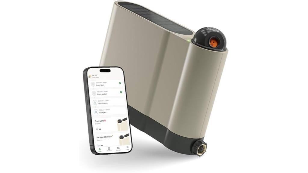 app controlled lawn sprinkler