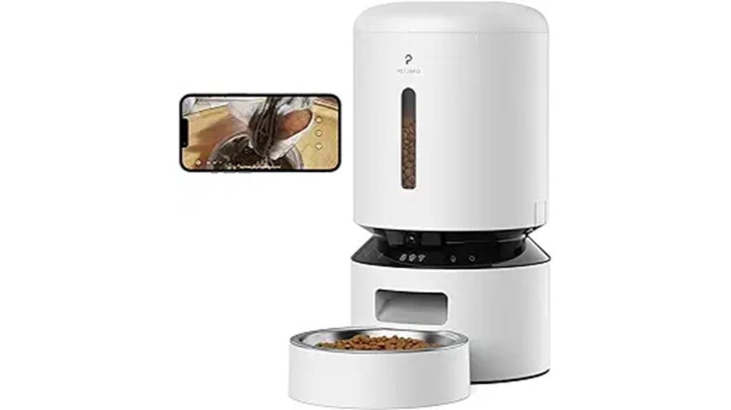 automatic cat feeder camera