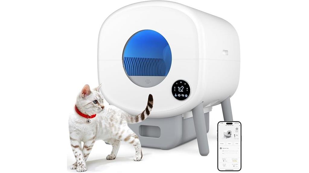 automatic cat litter box