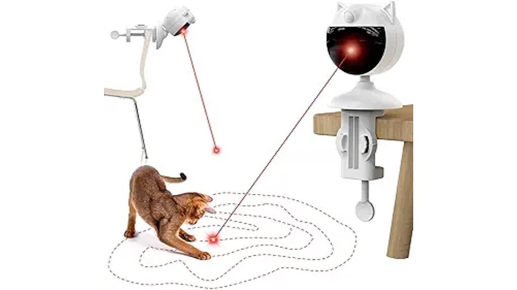 automatic charging cat toy