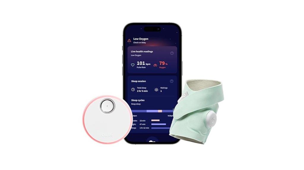 baby monitor with heart tracking