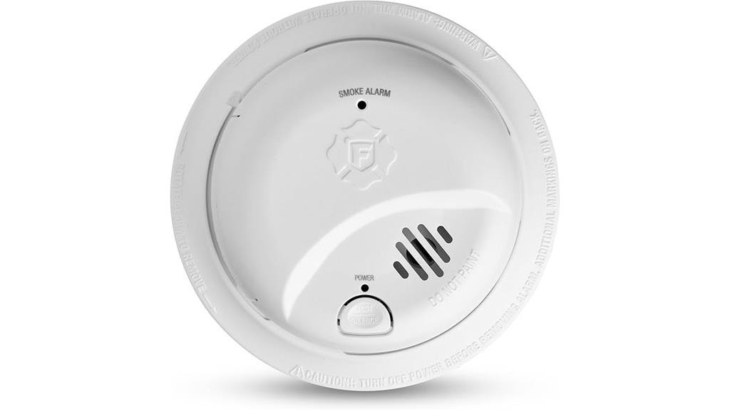 battery powered smoke detector