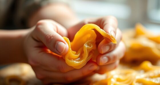beeswax warm hand modeling