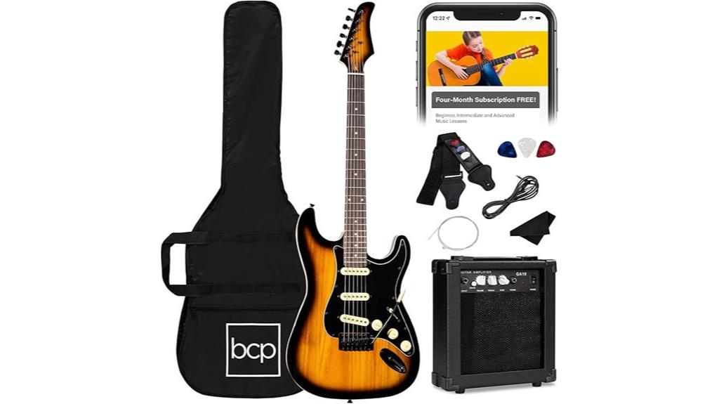 beginner electric guitar kit