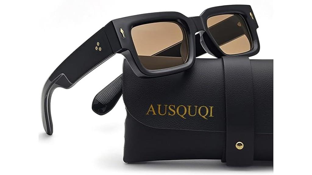 bold square sunglasses