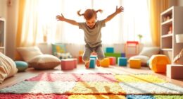 calming big body movements