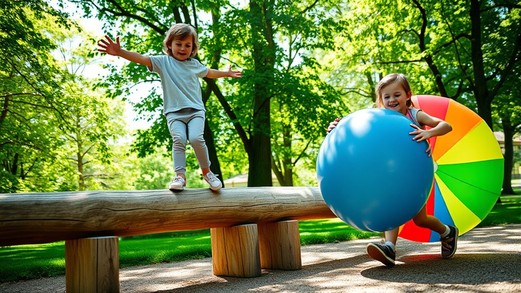 calming big body movements