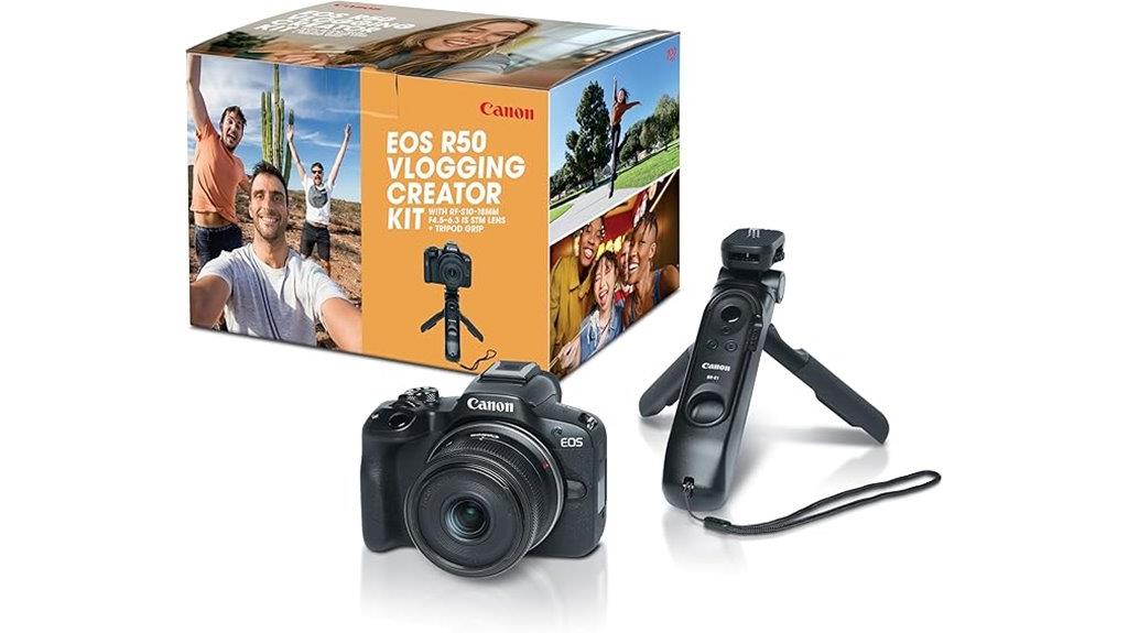 canon r50 vlogging kit