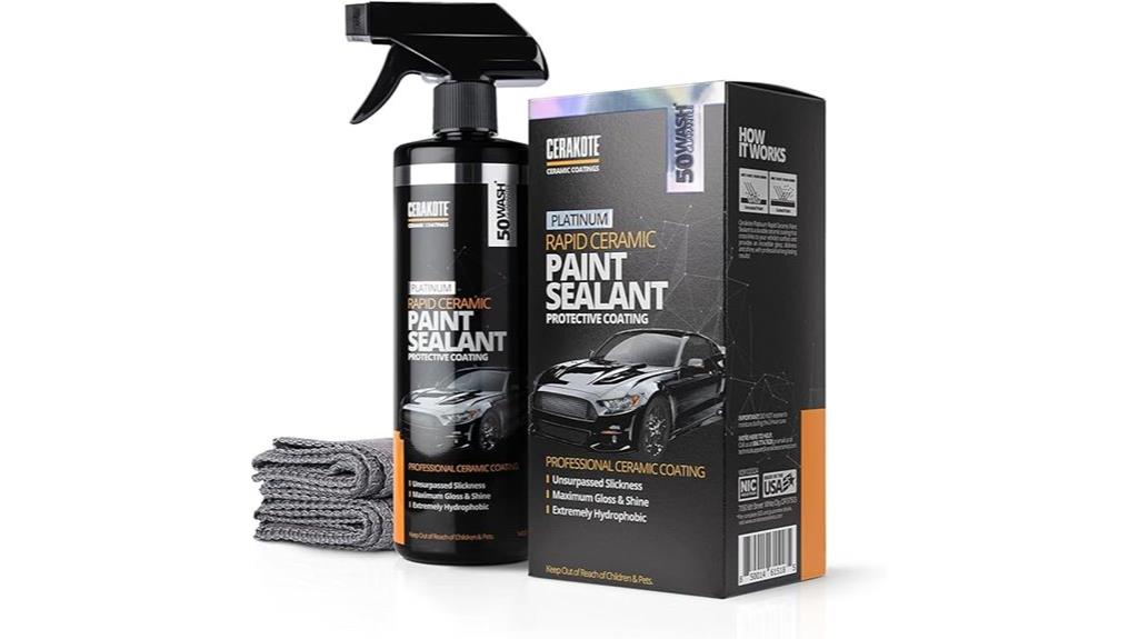 cerakote platinum sealant spray