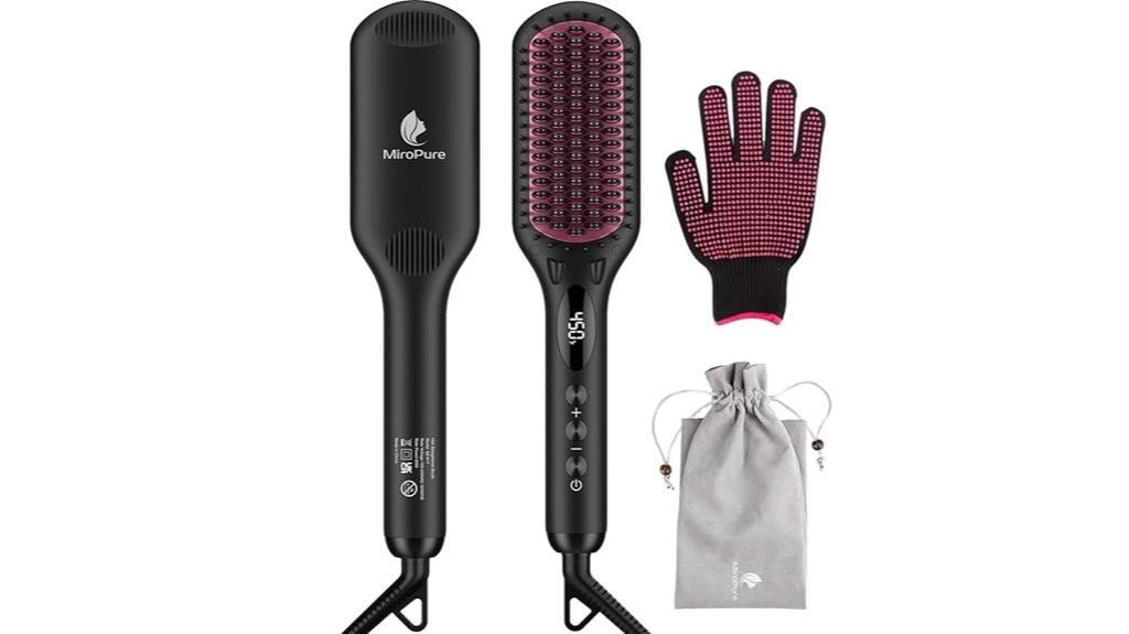 ceramic ionic hair straightener