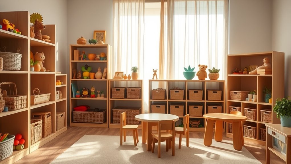 child led toy organization