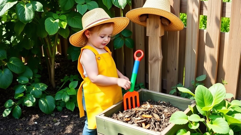 child sized environmental tools