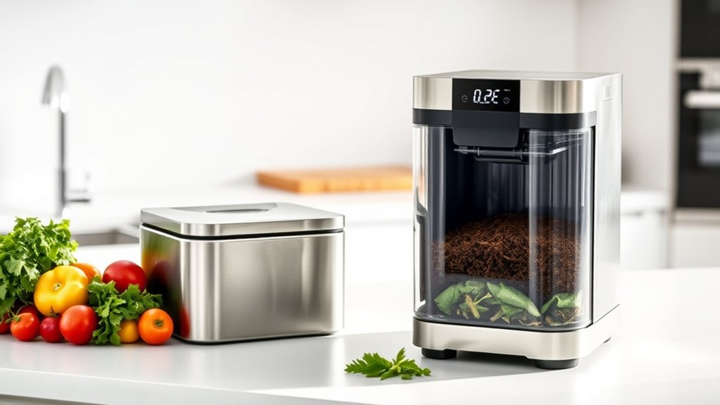 choosing efficient kitchen composters