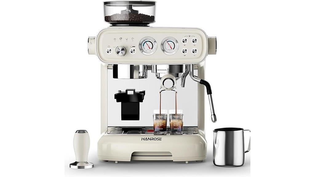 coffee maker with grinder