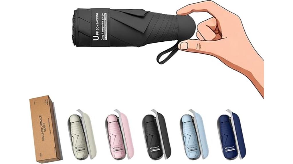 compact travel umbrella