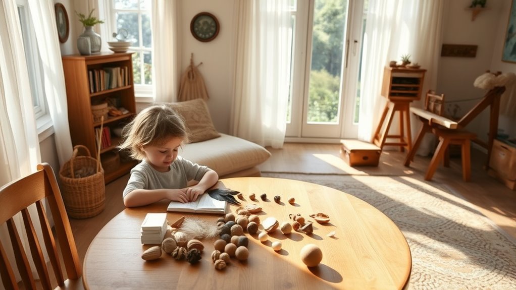 consistent daily rhythms and activities