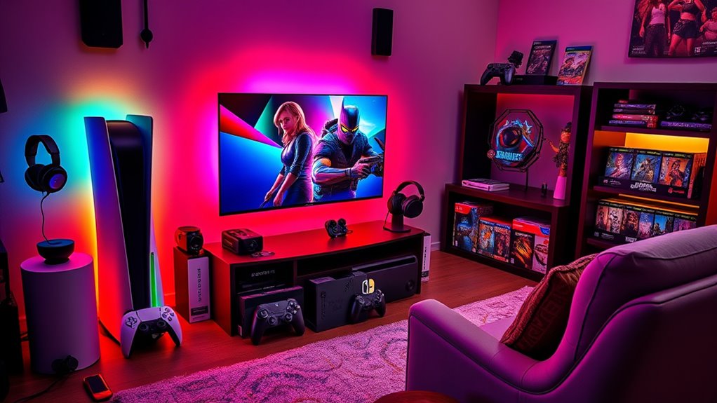 console features and setup