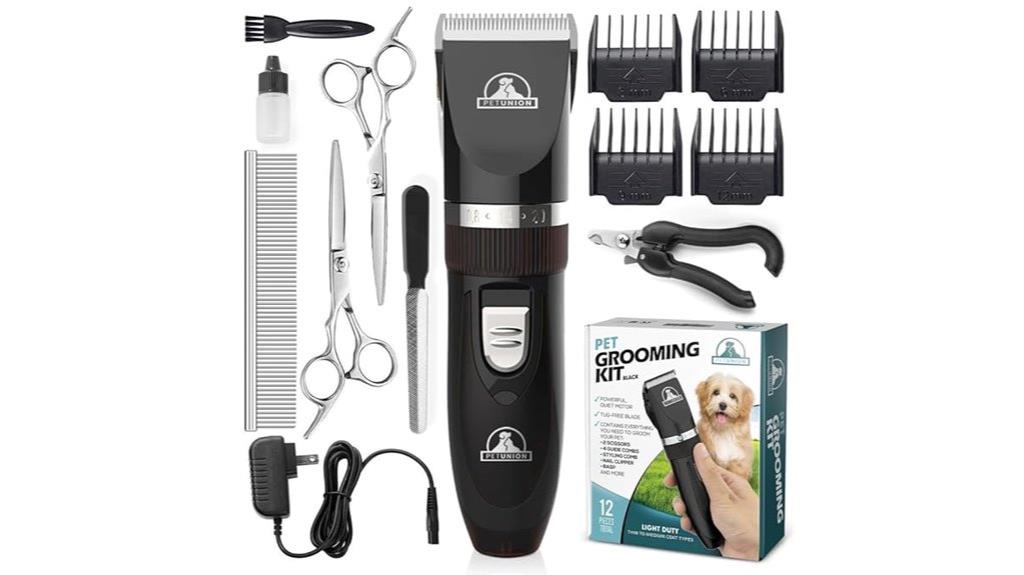 cordless dog grooming kit