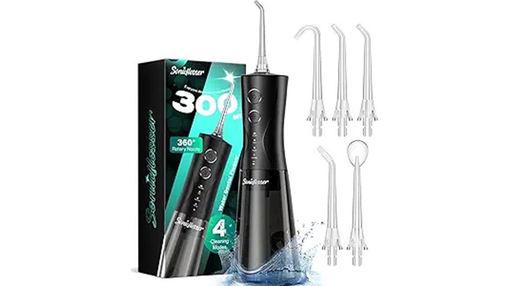cordless oral water flosser