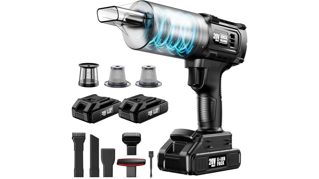 cordless vacuum 35000pa power