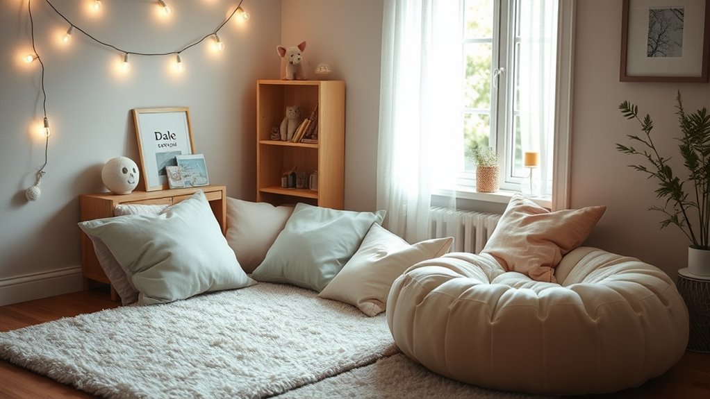 create calming sensory retreat