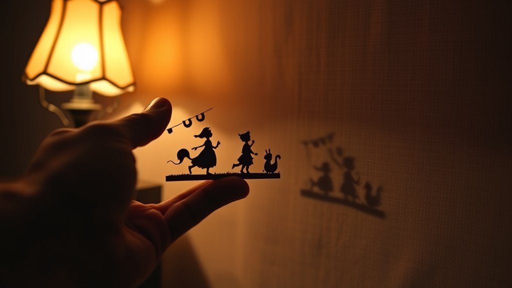 create diy shadow play