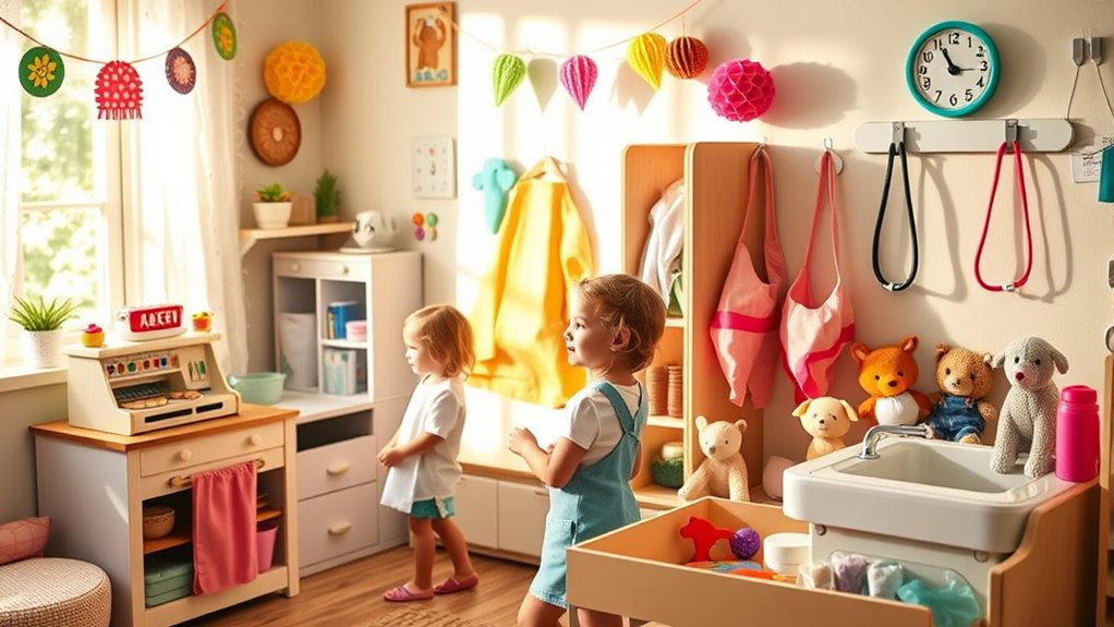 create imaginative play spaces