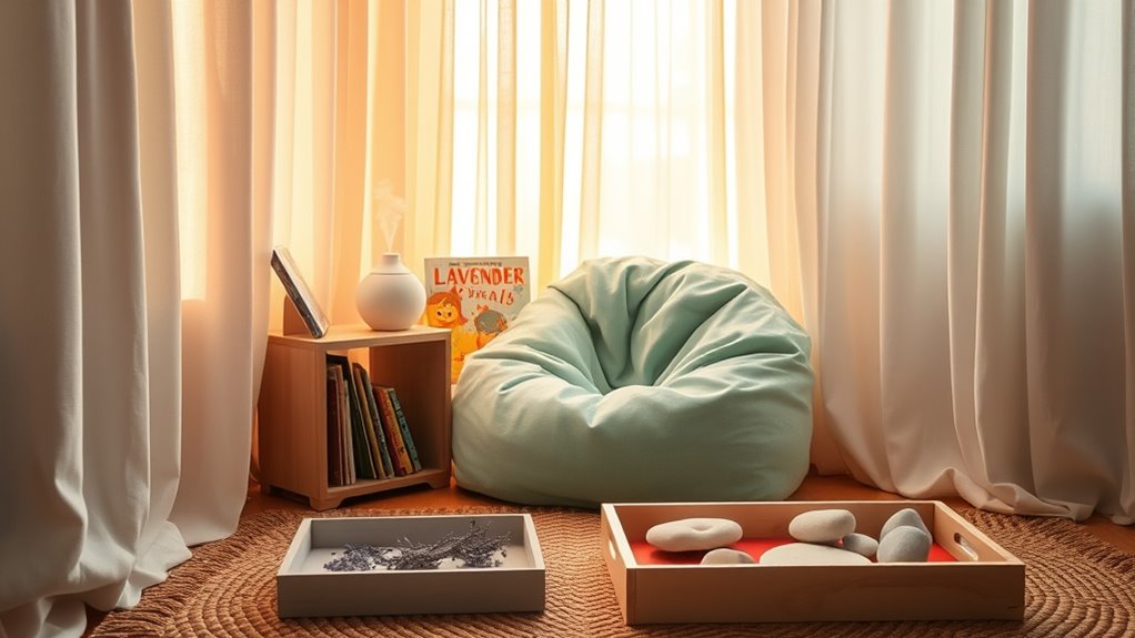 create inviting calming retreat