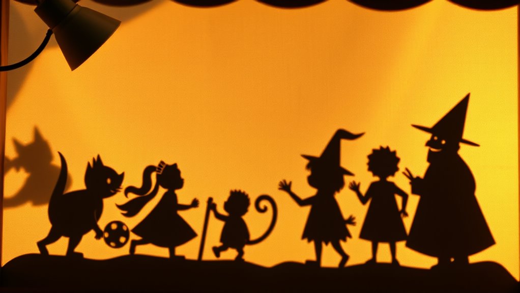 create your own shadow theater