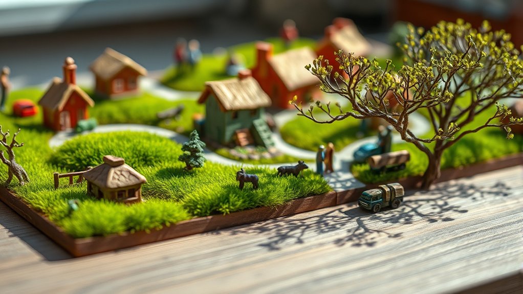 creating miniature storytelling environments