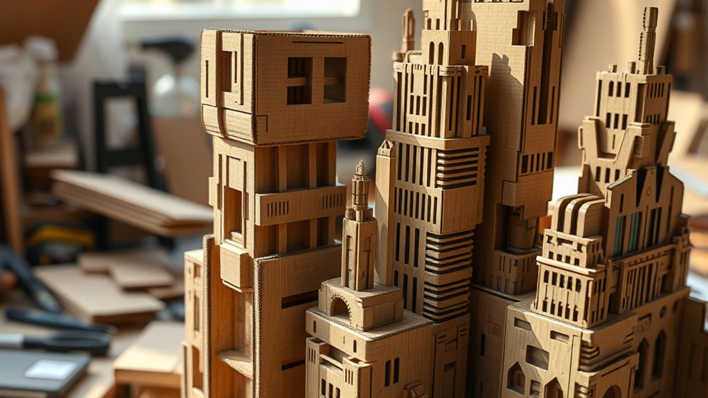 creative cardboard construction ideas